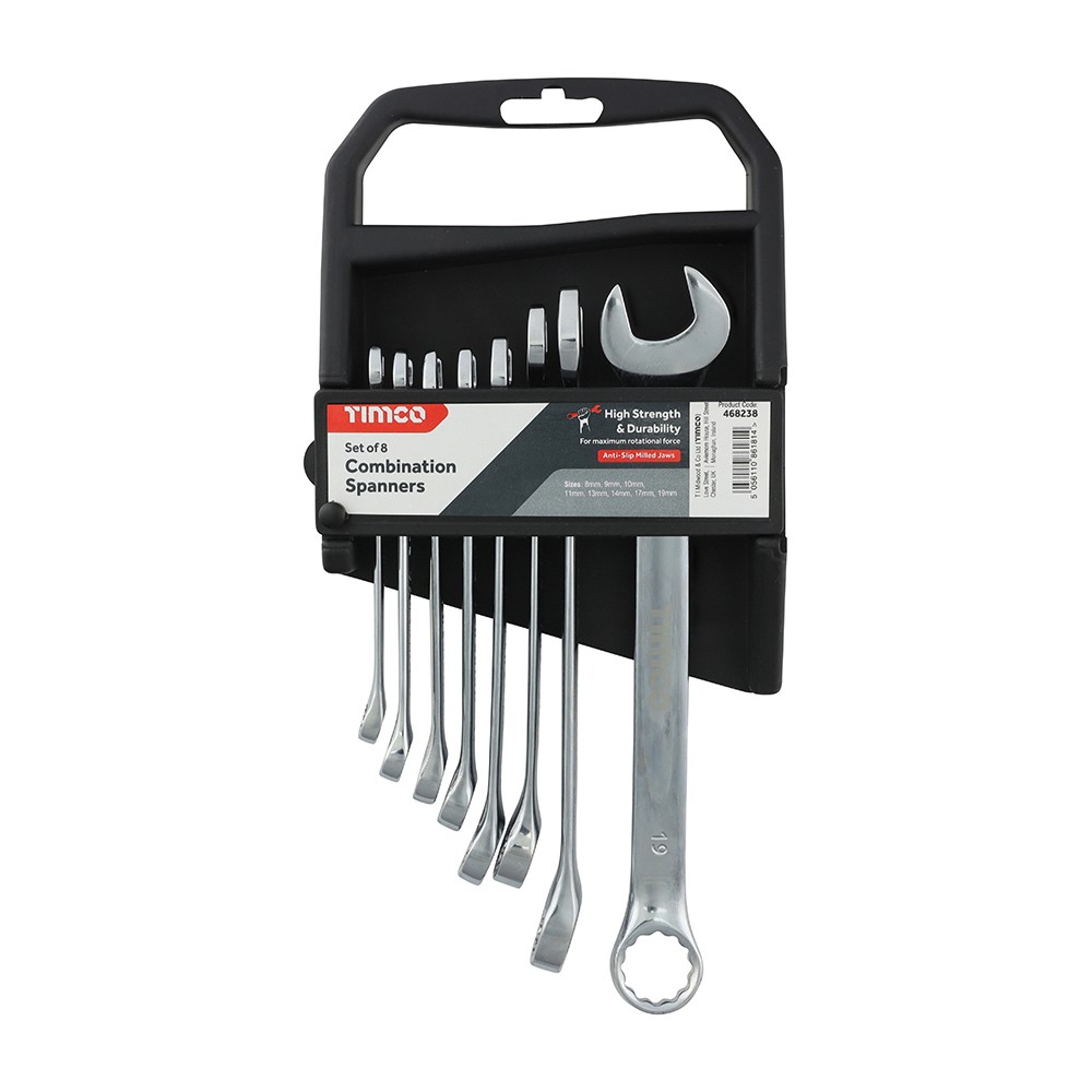 Timco Spanner Set - Combination 8pc