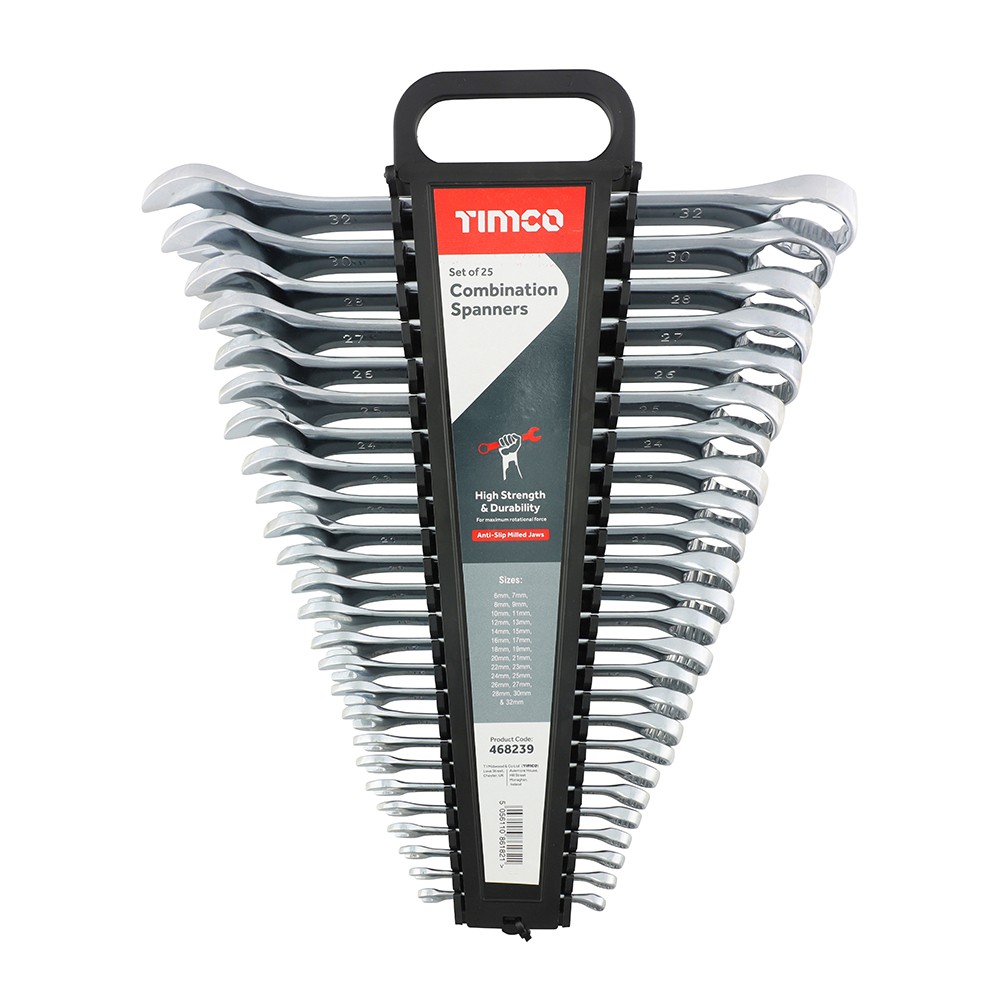 Timco Spanner Set - Combination 25pc