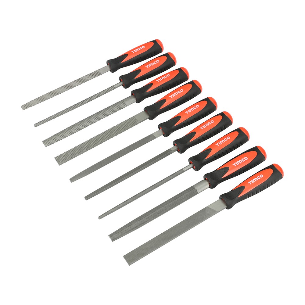Timco File & Rasp Set 9pc