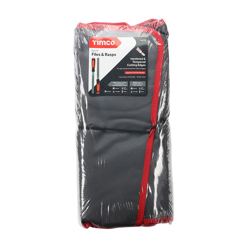 Timco File & Rasp Set 9pc