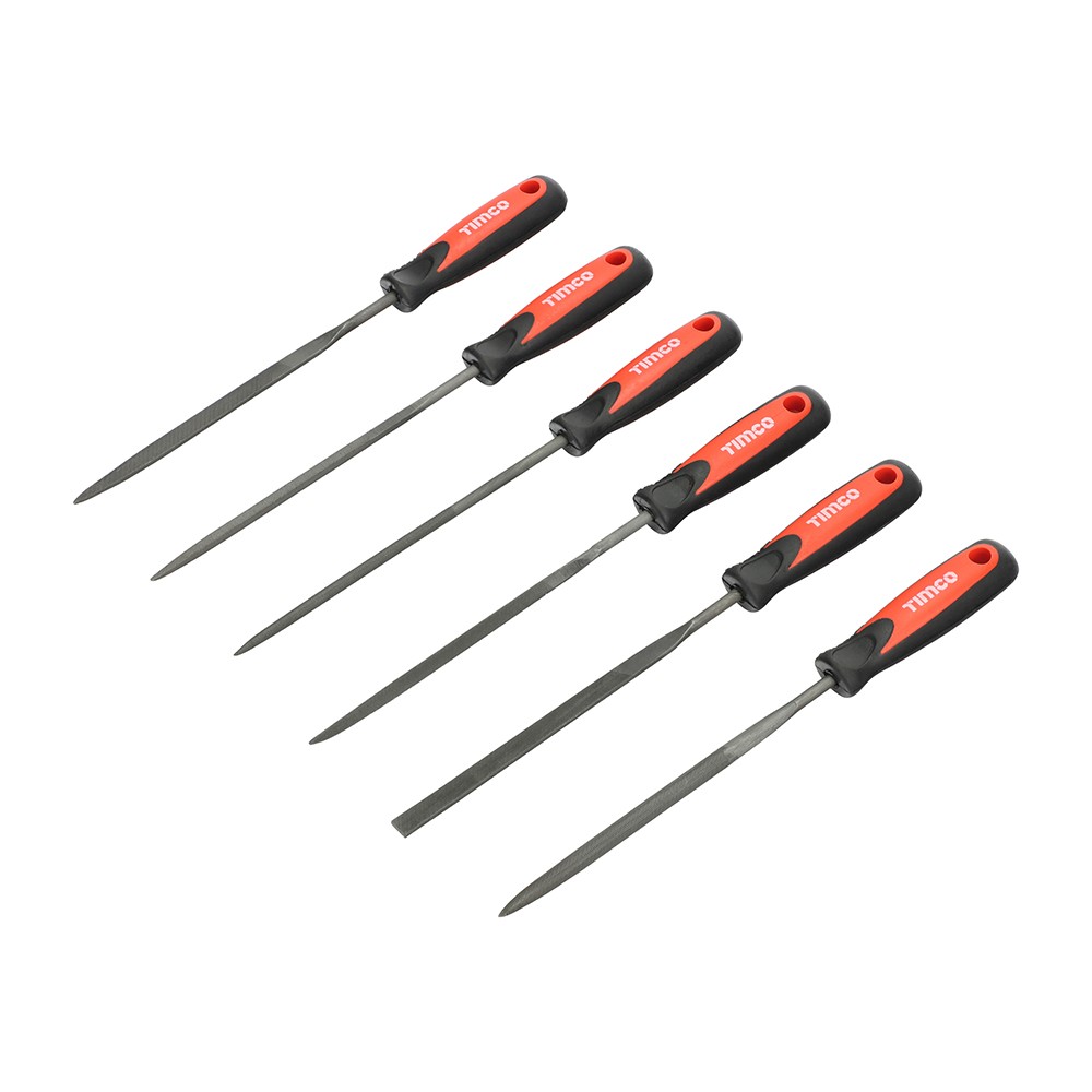 Timco Needle File Set 6pc
