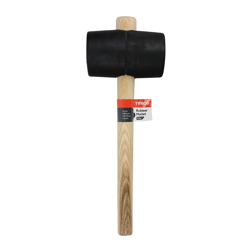 Timco Rubber Mallet - Black