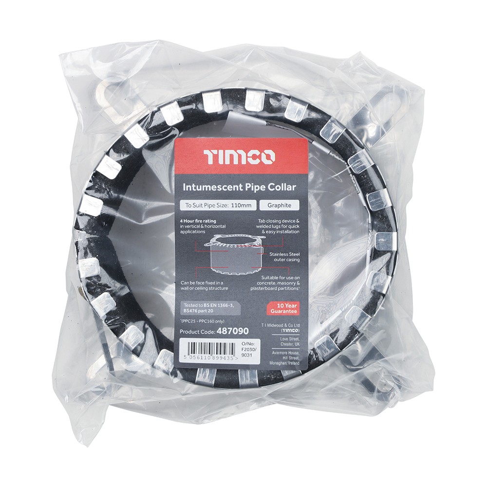 Timco Intumescent Pipe Collars