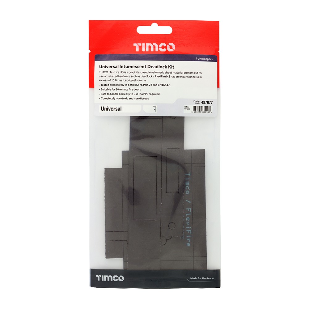 Timco Universal Intumescent Deadlock Kit