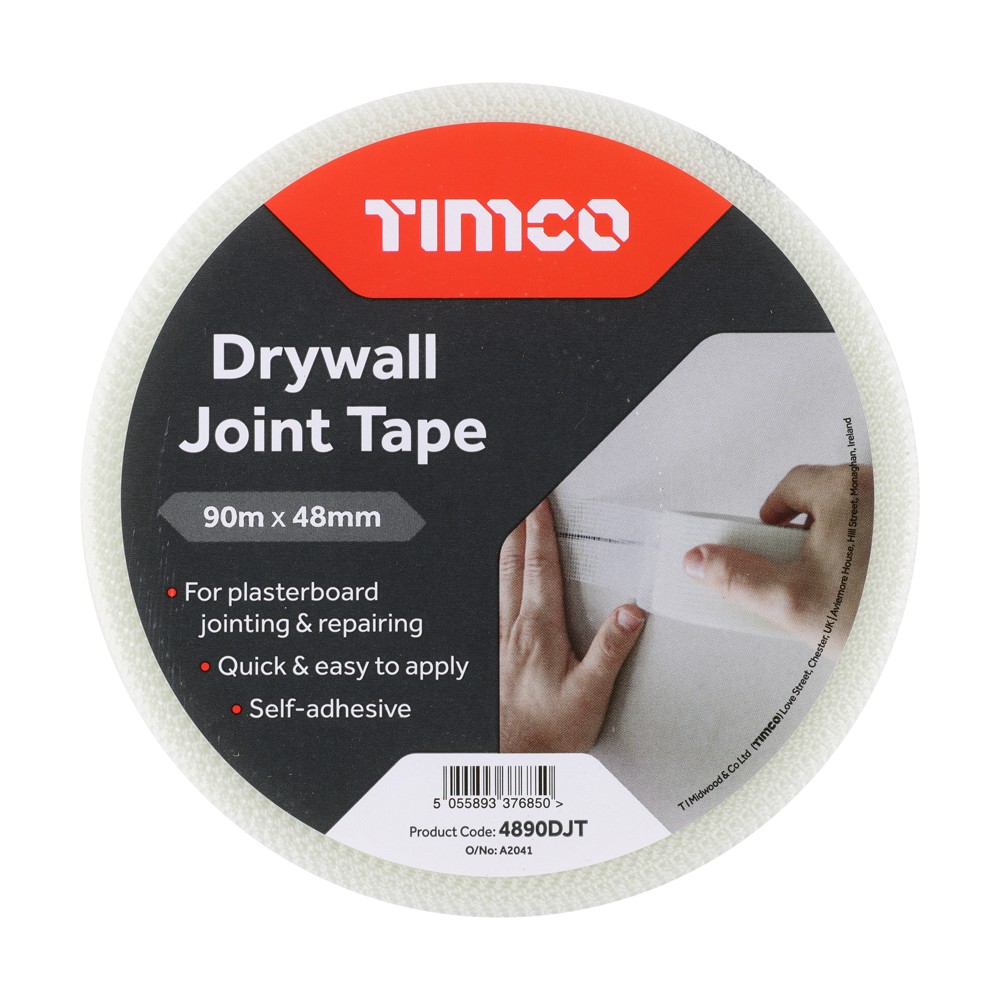 Timco Drywall Joint Tape 90m x 48mm