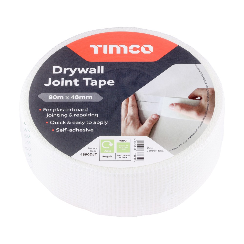 Timco Drywall Joint Tape 90m x 48mm