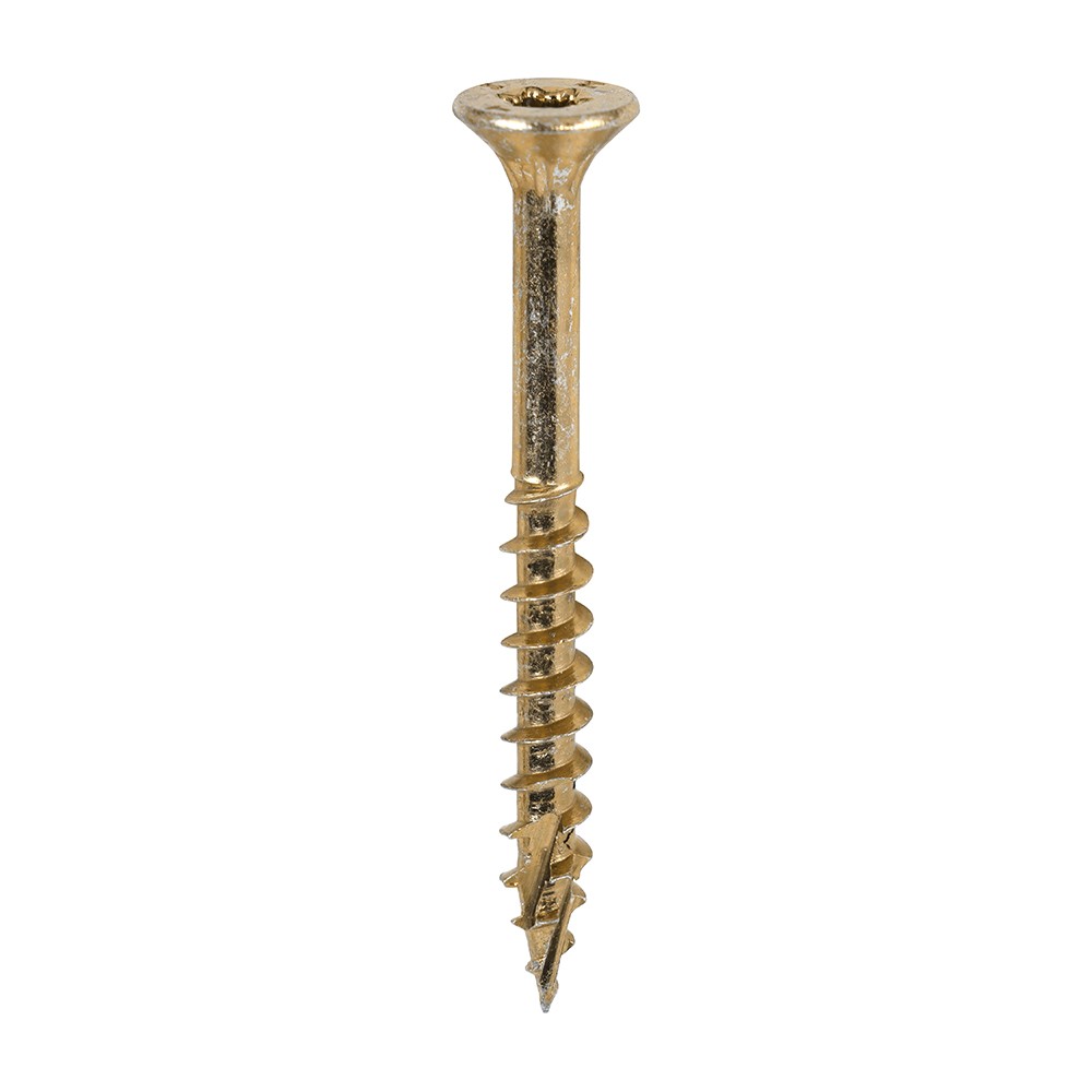Timco C2 Clamp-Fix 5 x 50mm Double Countersunk Woodscrews 600 Piece - Yellow