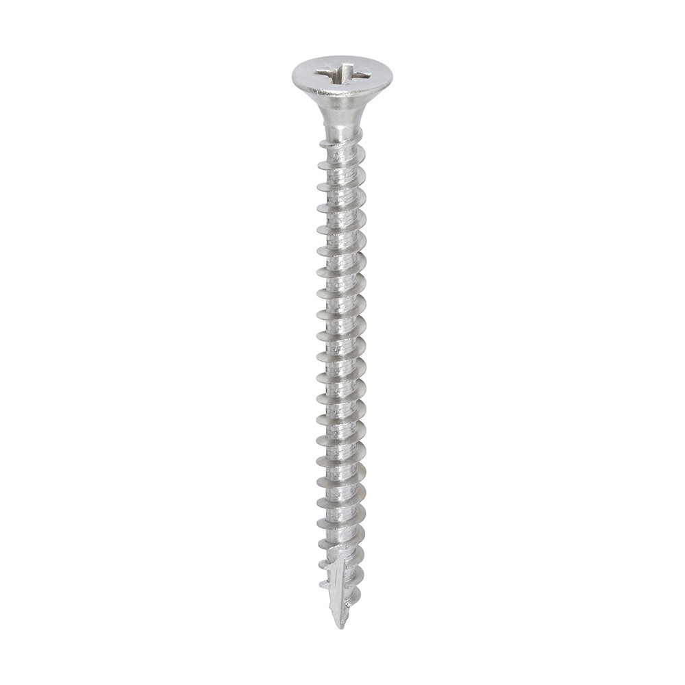 Timco Classic Multi-Purpose 5mm Woodscrews Double Countersunk Pozi - A2 Stainless Steel