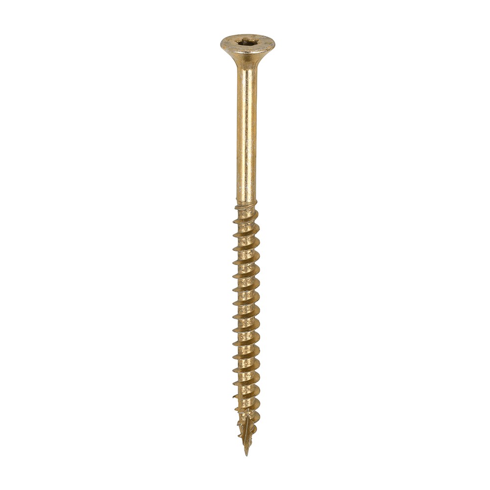 Timco C2 Clamp-Fix 5 x 80mm Double Countersunk Woodscrews 350 Piece - Yellow