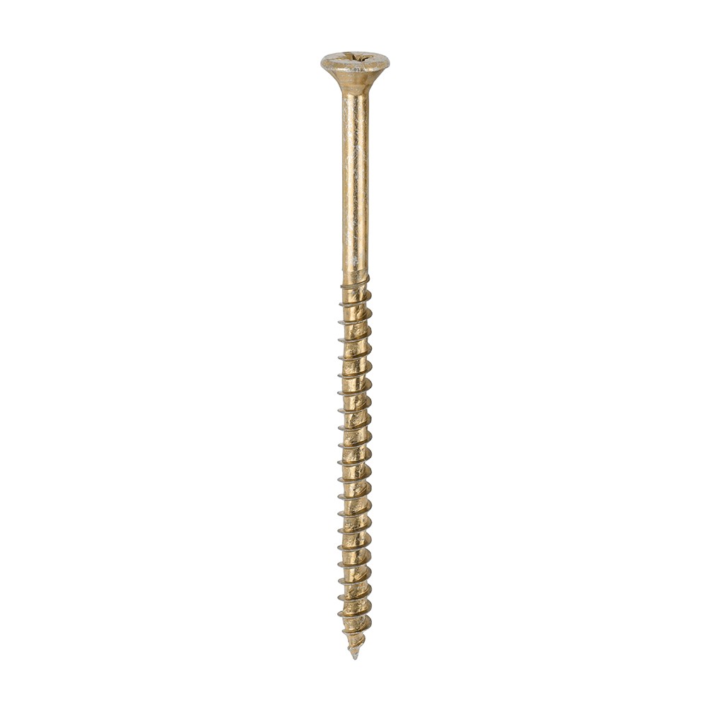 Timco Velocity Premium Multi-Use Screws Double Countersunk Pozi - Yellow