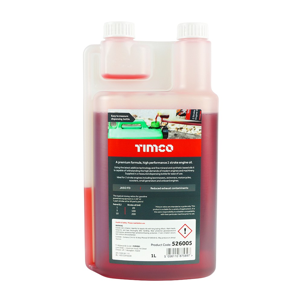 Timco 2 Stroke Engine Oil 1L