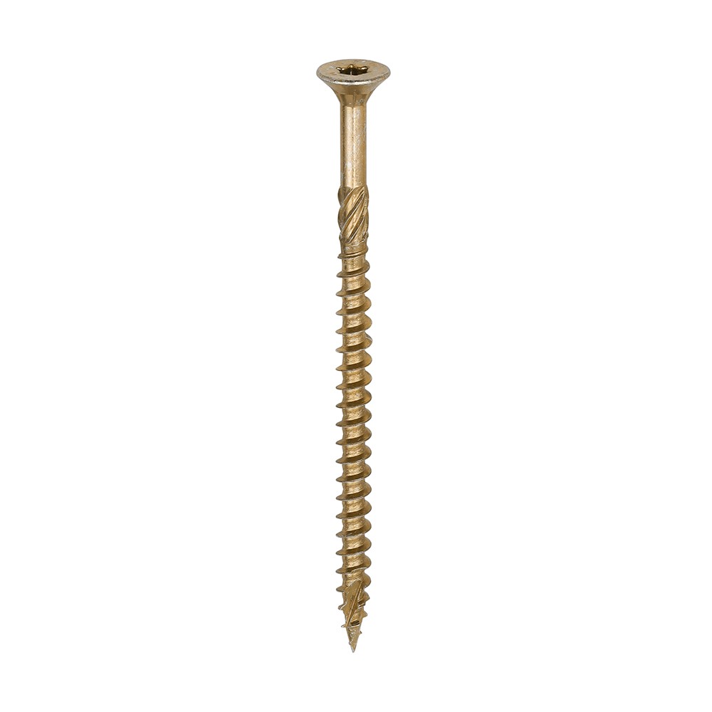 Timco C2 Clamp-Fix 6mm Double Countersunk Woodscrew Torx - Yellow