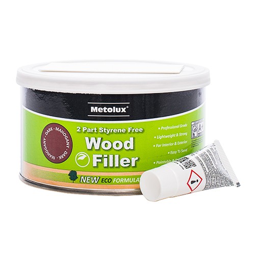 Timco Metolux 2 Part Styrene Free Wood Filler - Redwood
