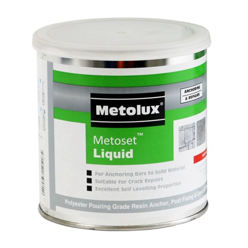 Timco Metolux 2 Part Metoset Liquid Mortar - Grey