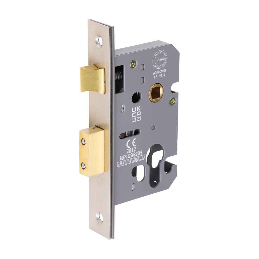 Timco Euro Sashlock - Satin Nickel