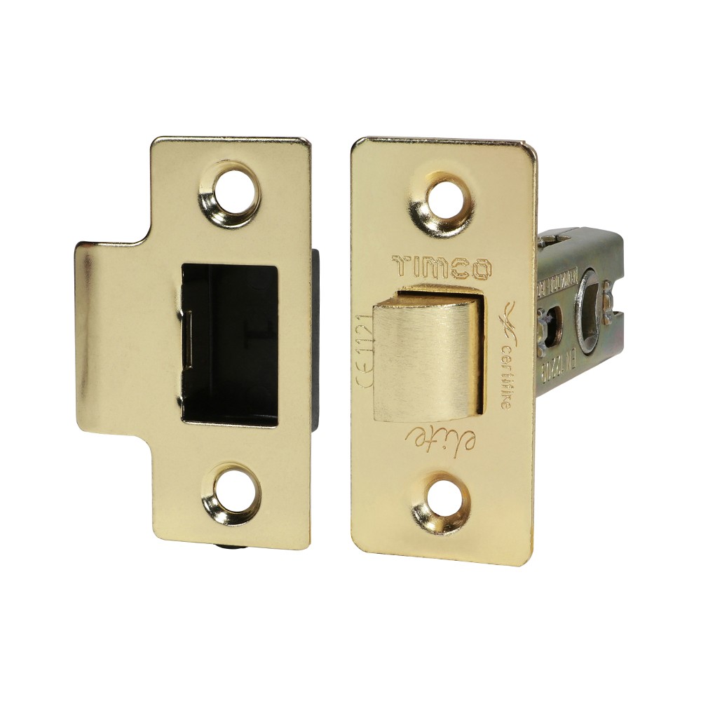 Timco Tubular Latch - Electro Brass