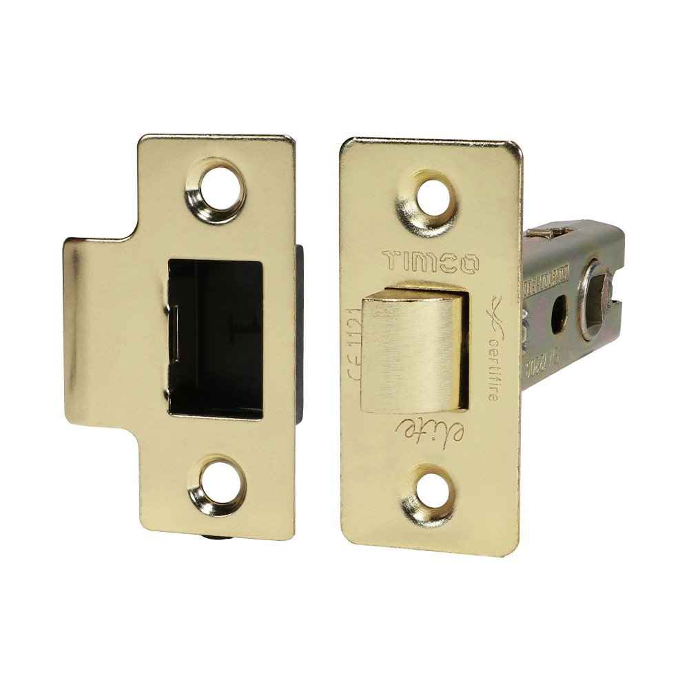 Timco Tubular Latch - Electro Brass