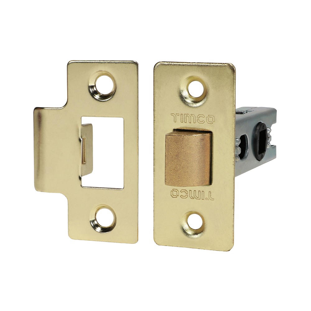 Timco Economy Tubular Latch - Electro Brass