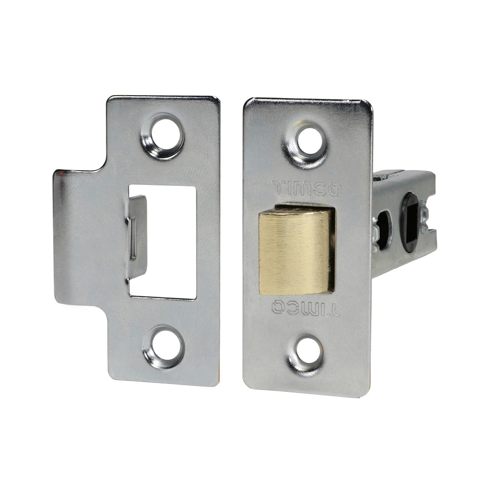 Timco Economy Tubular Latch 79.5 Case / 57.5 Backset - Nickel