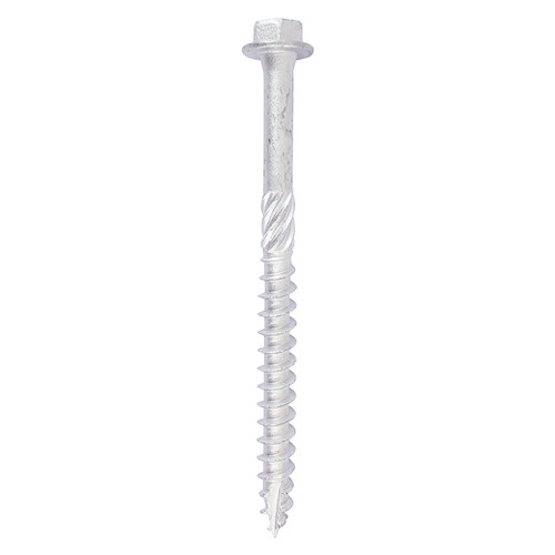 Timco Timber Frame Construction & Landscaping Screws Hex - Silver Organic