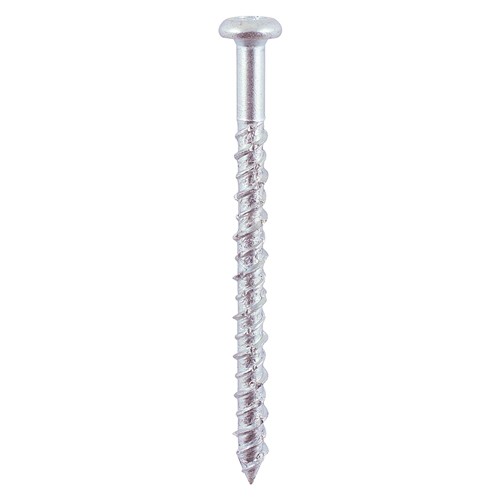 Timco Masonry Screws Pan Pozi - Zinc