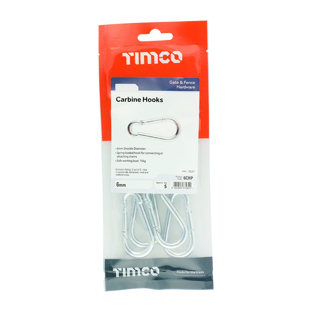 Timco Carbine Hooks - Zinc