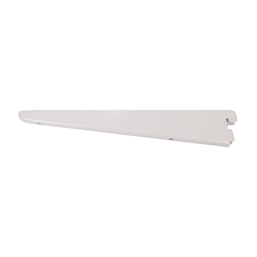 Timco Twin Slot Shelf Bracket - White