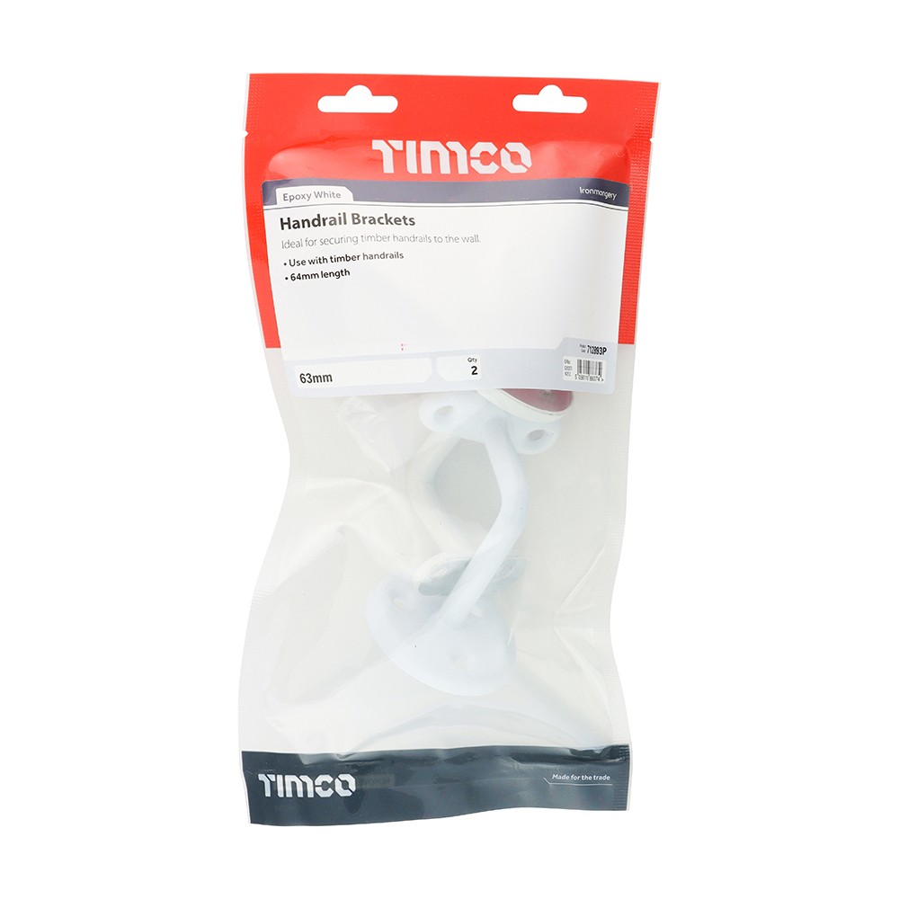 Timco Steel Handrail Brackets 63mm