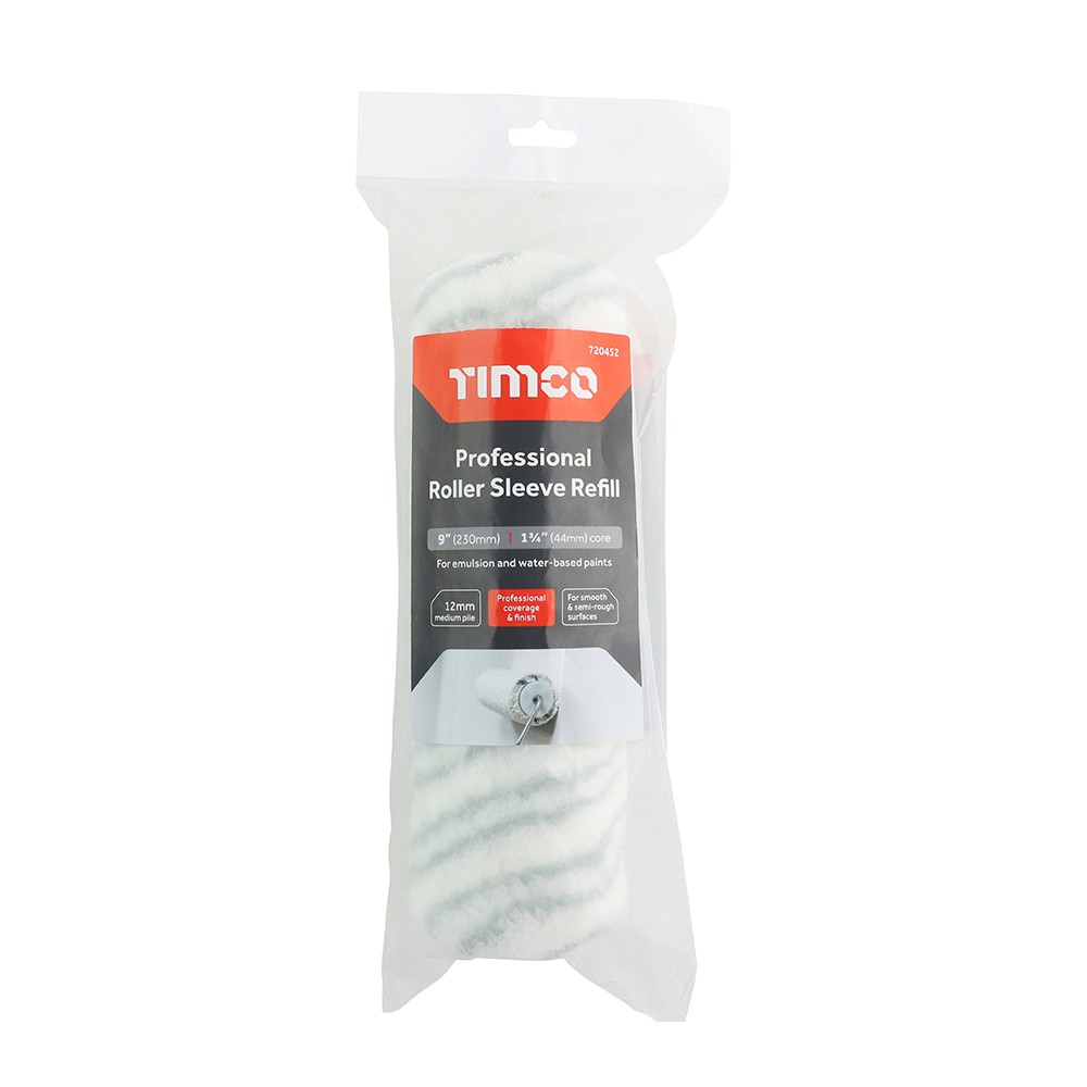Timco Professional Roller Sleeve Refill 12mm