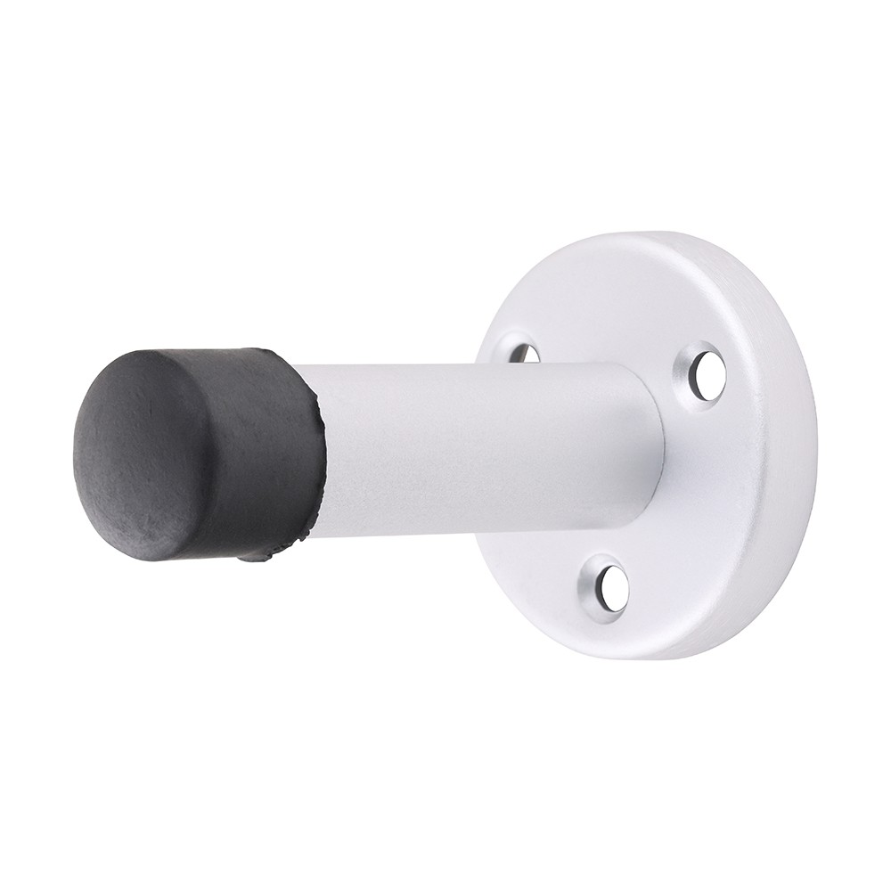 Timco Projection Door Stop - Satin Anodised Aluminium
