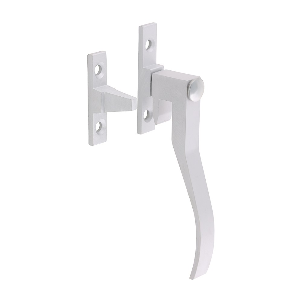 Timco Wedge Pattern Casement Fastener - Satin Anodised Aluminium