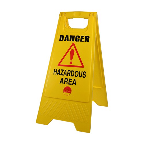 Timco A-Frame Safety Sign - Danger Hazardous Area