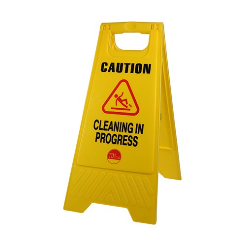 Timco A-Frame Safety Sign - Caution Cleaning in Progress