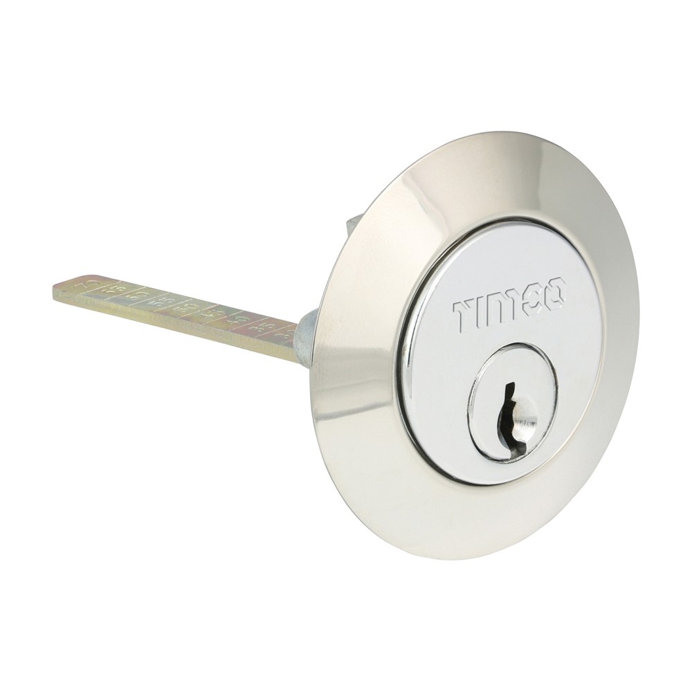 Timco Rim Cylinder 32mm - Chrome