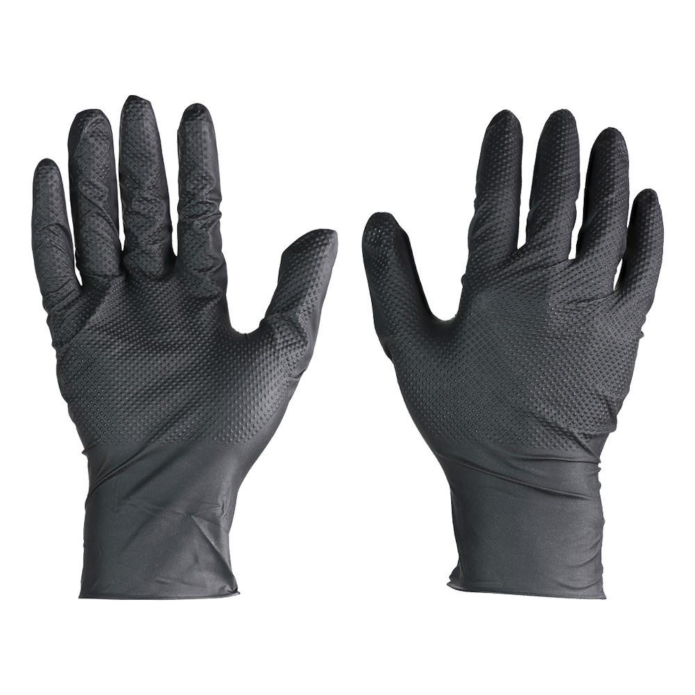Timco Diamond Textured Disposable Nitrile Gloves