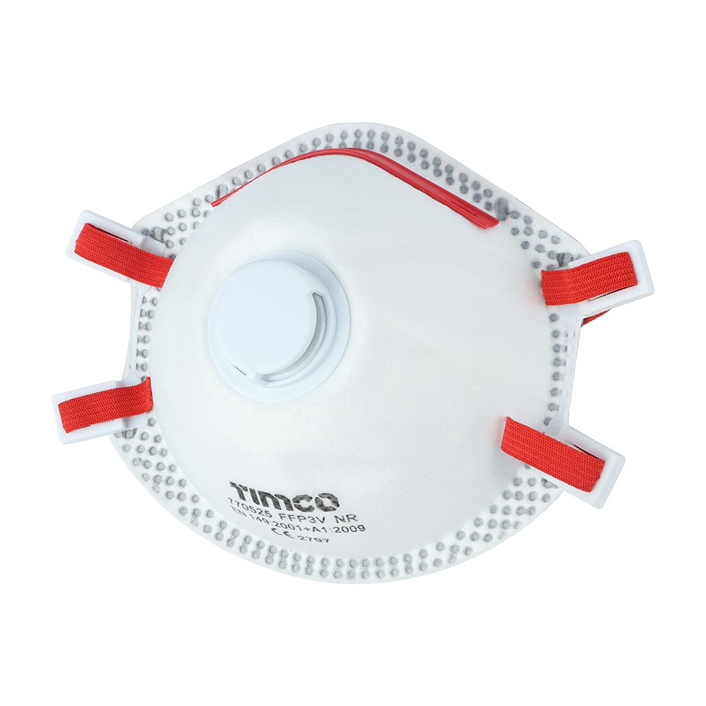 Timco FFP3 Moulded Masks with Valve