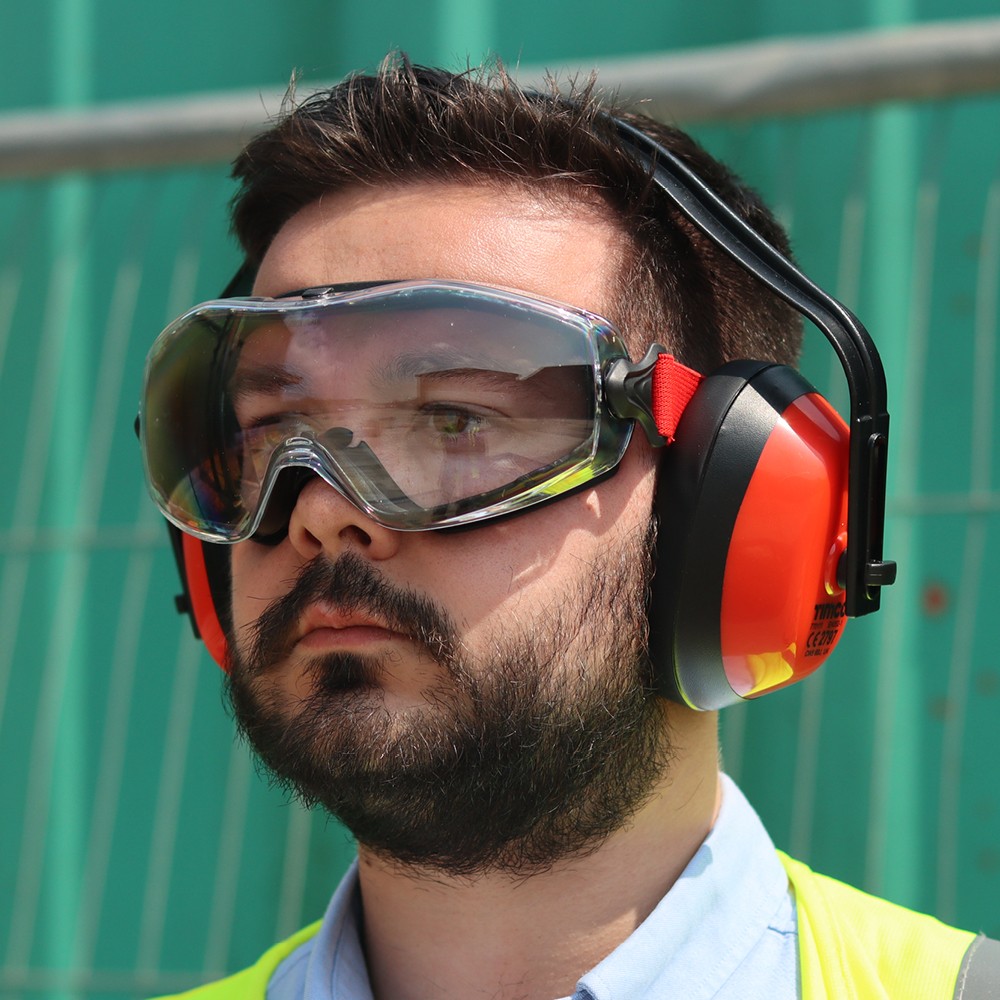 Timco Sports Style Safety Goggles - Clear
