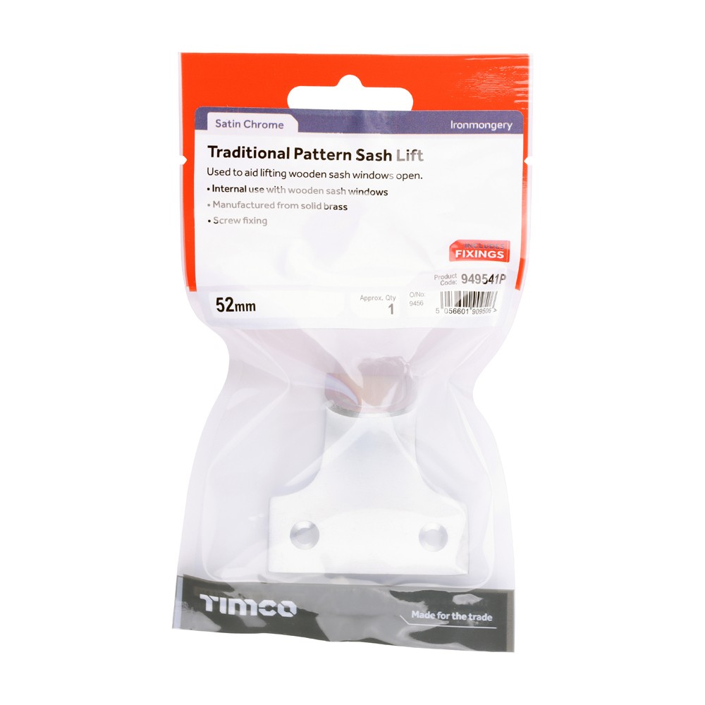 Timco Traditional Pattern Sash Lift - TimPacks