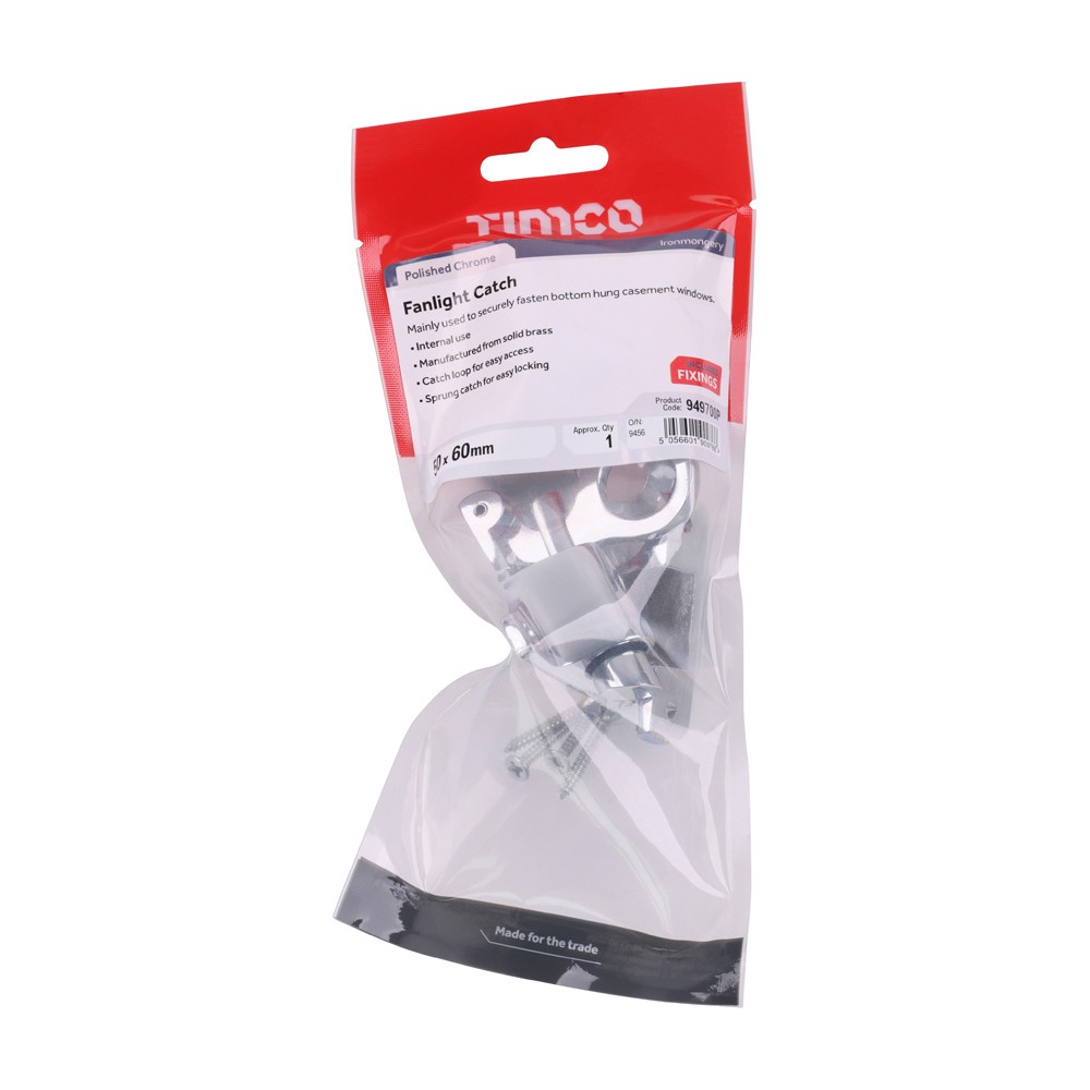 Timco Fanlight Catch - TimPack