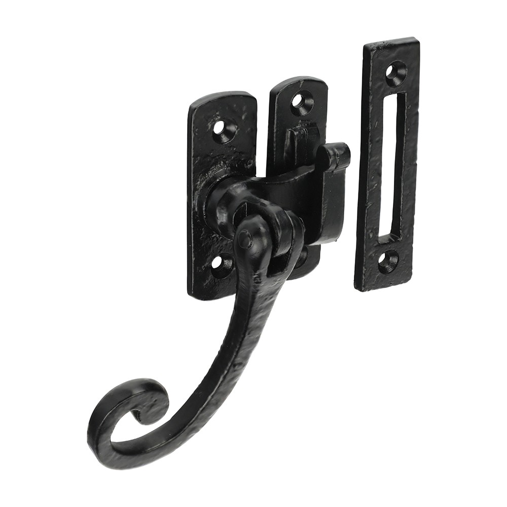 Timco Curly Tail Casement Fastener - Antique Black