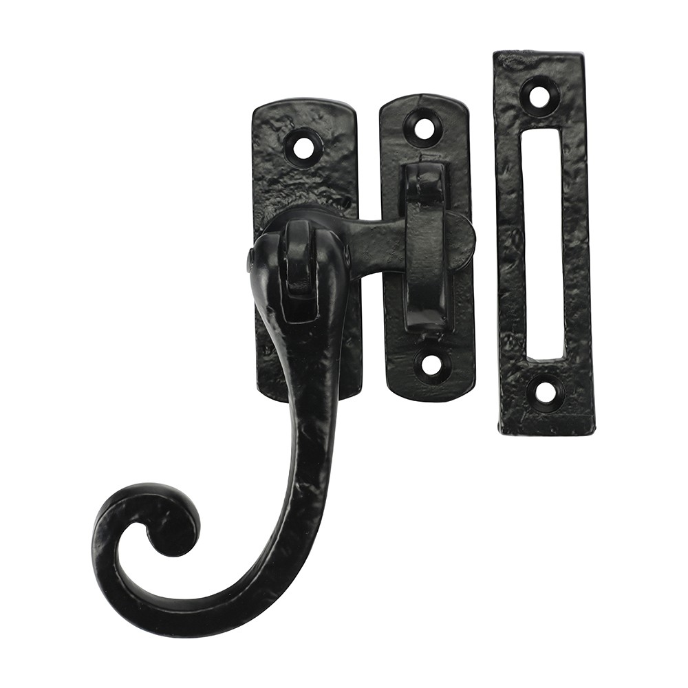 Timco Curly Tail Casement Fastener - Antique Black