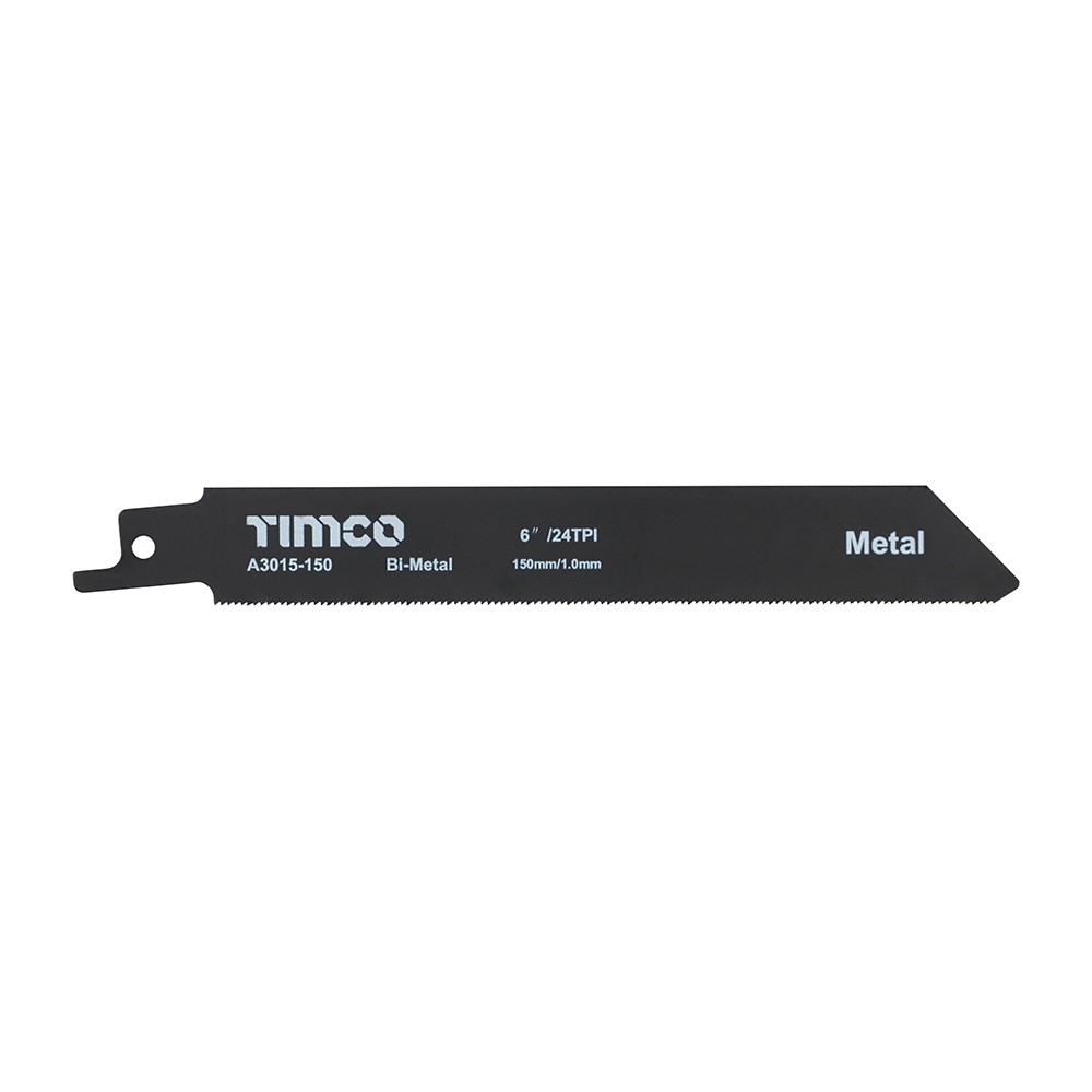 Timco Reciprocating Saw Blades - Metal Cutting - Bi-Metal - S922AF