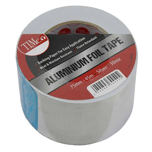 Timco Aluminium Foil Tape 45m