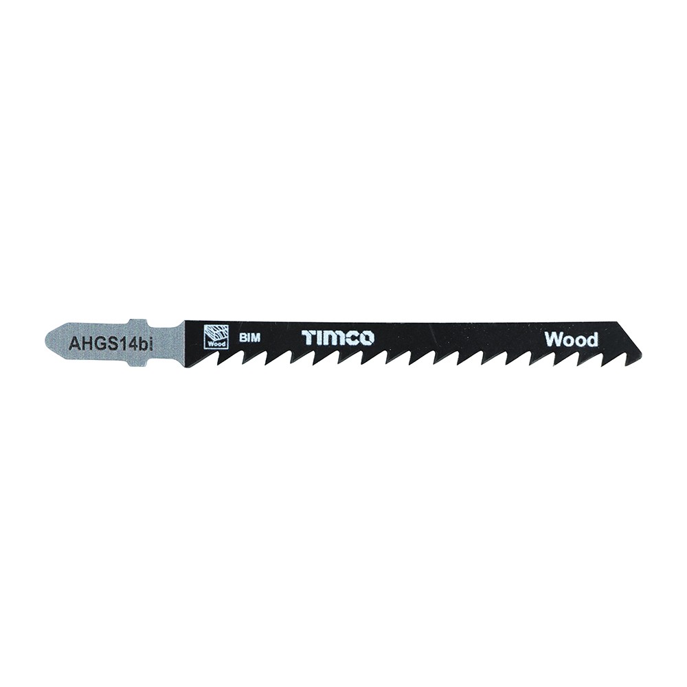Timco Jigsaw Blades For Wood Cutting - Bi-Metal Blades