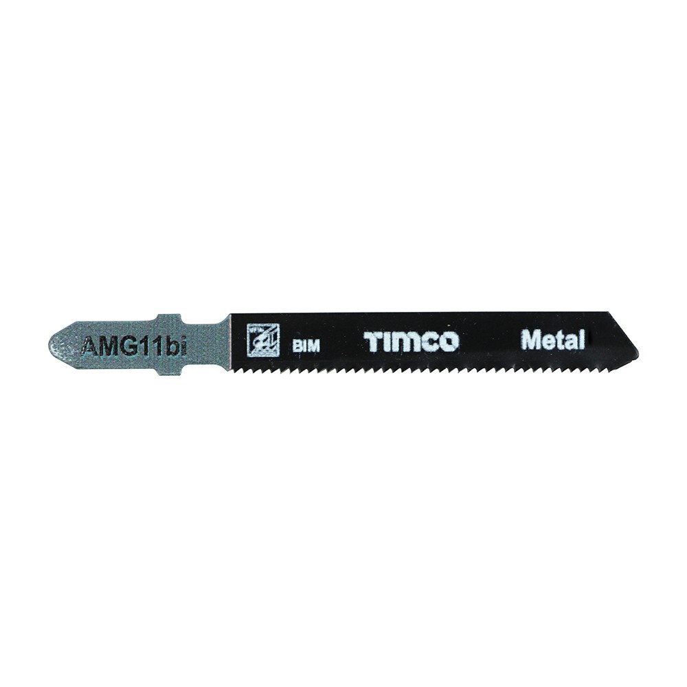 Timco Jigsaw Blades For Metal Cutting - Bi-Metal Blades