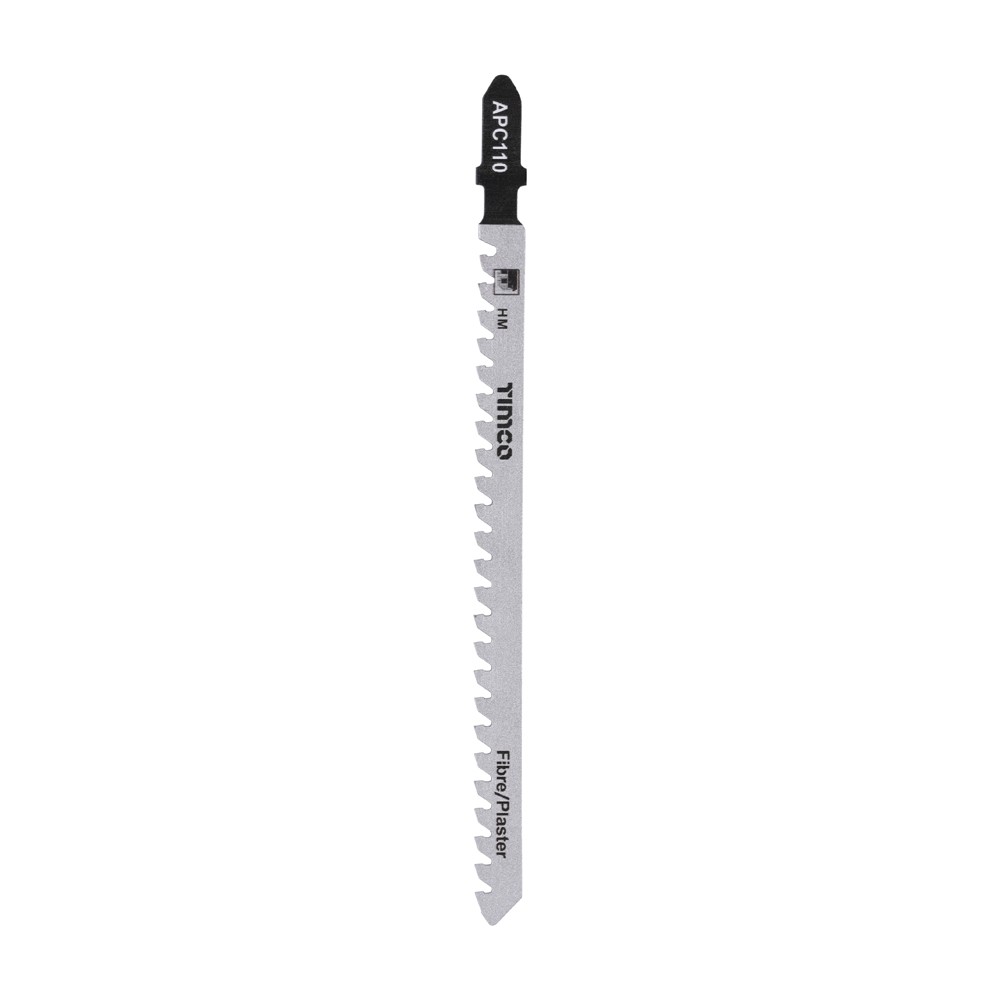Timco Jigsaw Blades - Plasterboard & Cement Board Cutting - HCS Blades - T341HM