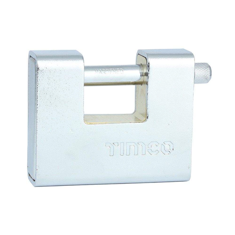 Timco Armoured Rectangular Padlock 90mm