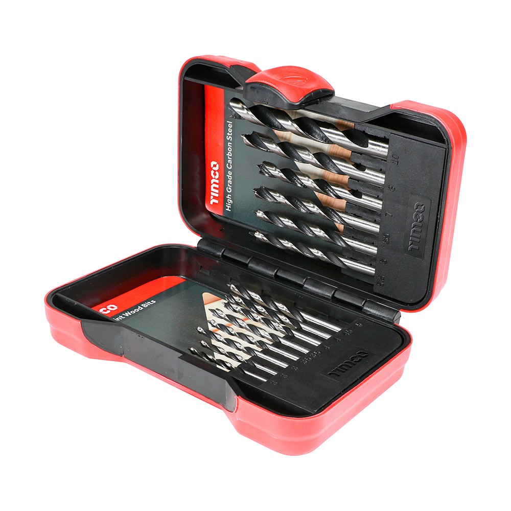 Timco Brad Point Wood Bit Set 15pc