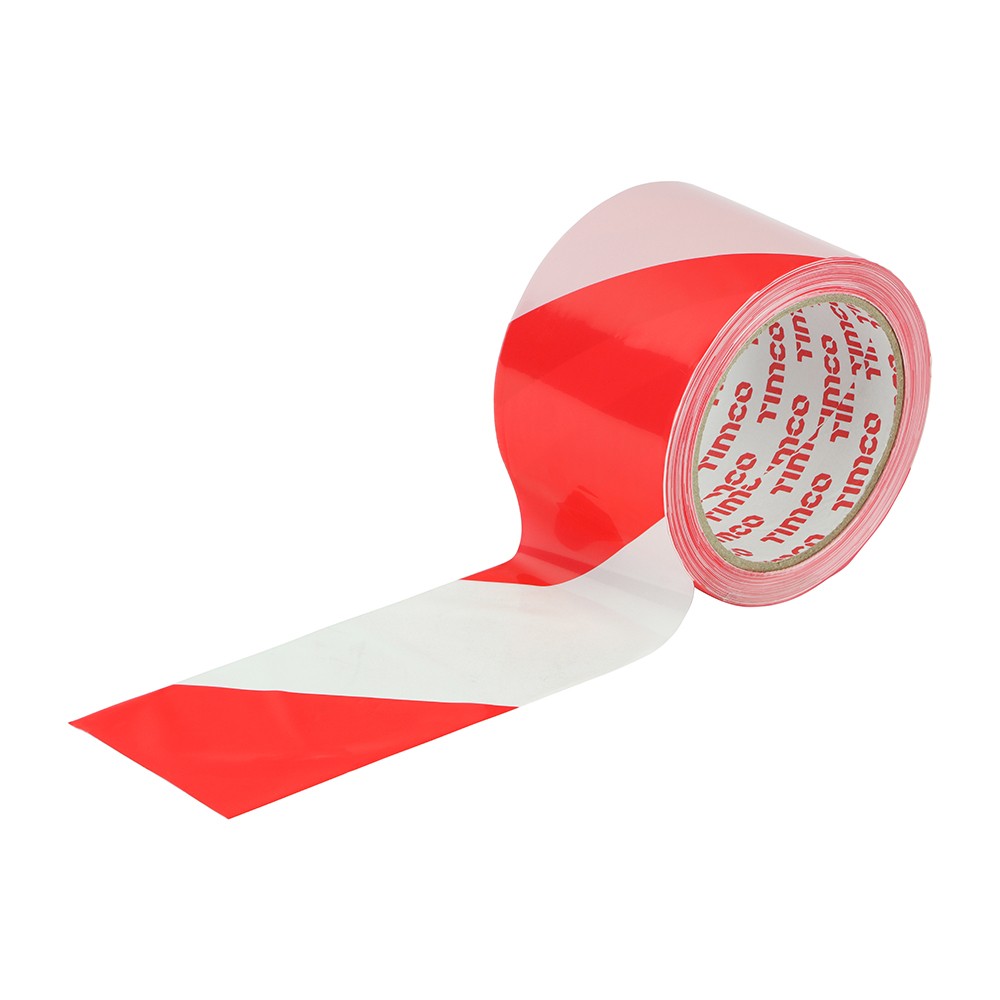 Timco Barrier Tape 70mm - Red & White