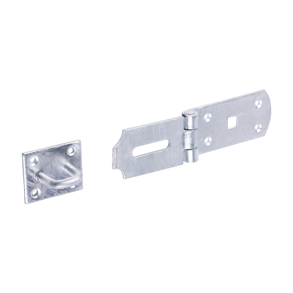 Timco Secure Bolt On Hasp & Staple - Heavy Duty - Hot Dipped Galvanised